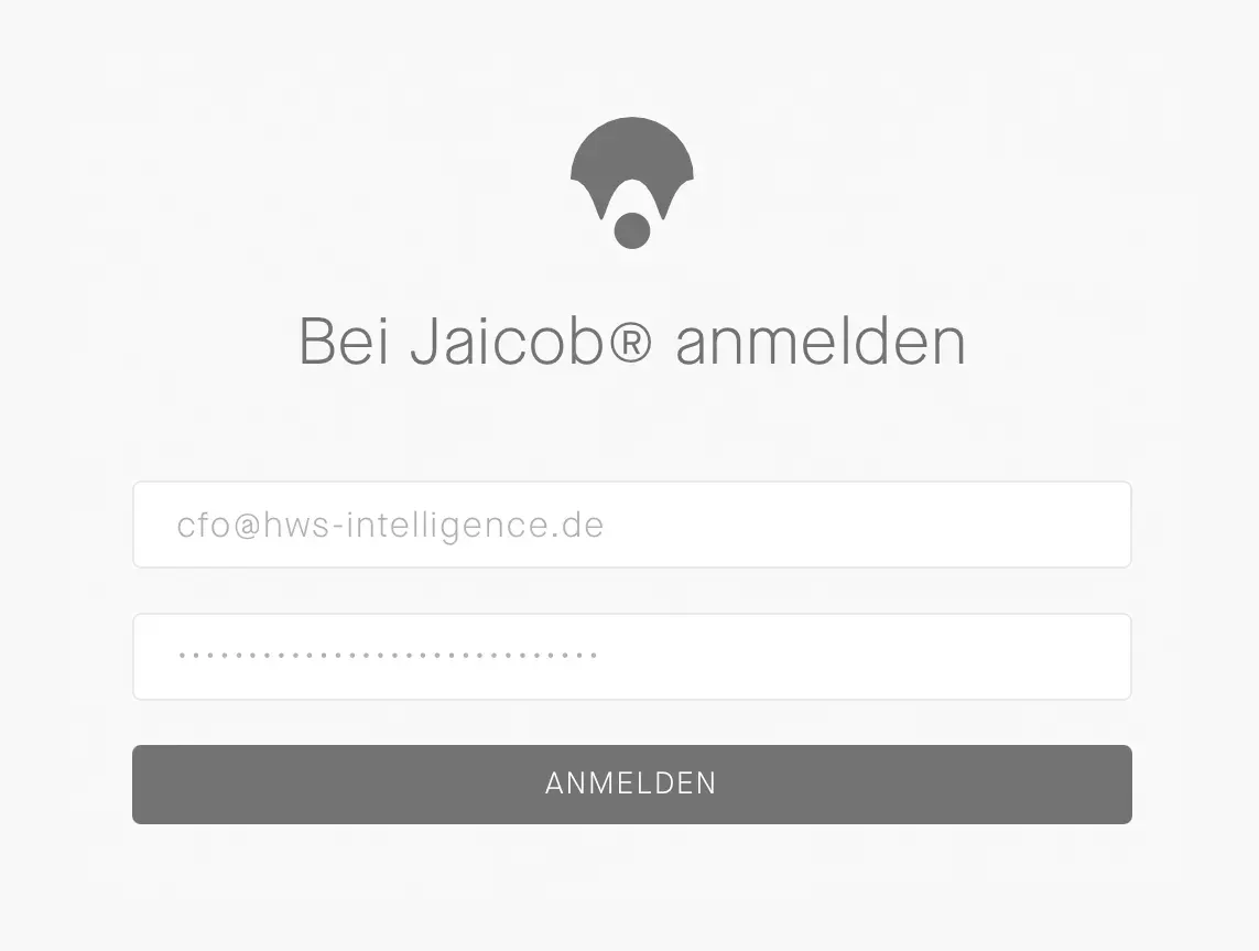 Jaicob Login Banner Login Screen